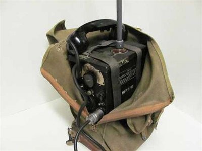 walkie-talkie produced in 1938